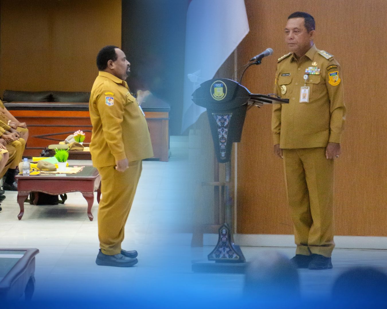 APEL GABUNGAN ASN PROVINSI PAPUA, PJ TEKANKAN RASA TANGGUNG JAWAB DALAM MENJALANKAN ORGANISASI