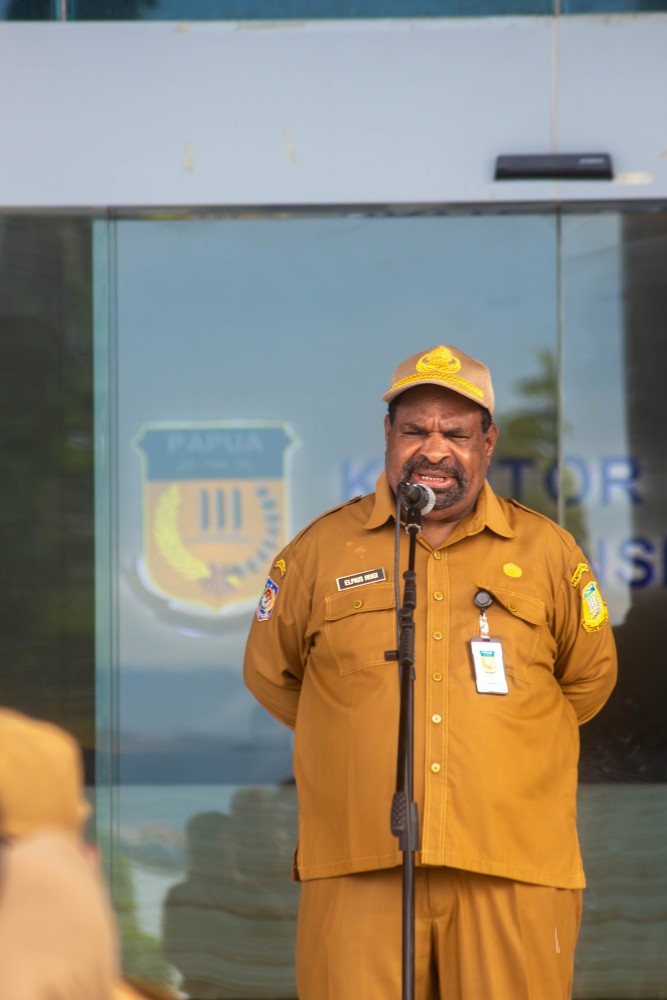 Apel Pagi Biro Umum dan Administrasi Pimpinan - Senin, 14 Juli 2024.